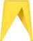 ISL Furnishings InterSpaceLiving Zuho Multi-USe Stool (2, Yellow)